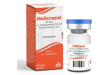 HELICRAZOL 40 mg I V enjeksiyonluk çözelti hazırlamak için toz kutu görseli