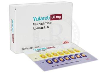 YULAREB 50 mg film kaplı tablet (42 tablet) kutu görseli