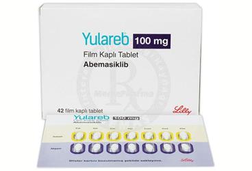 YULAREB 100 mg film kaplı tablet (42 tablet) kutu görseli