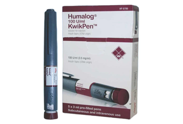 HUMALOG KWIKPEN 100IU/ml SC kullanıma hazır çözelti içeren enjeksiyon kalemi 
(5 enjeksiyon kalemi) kutu görseli