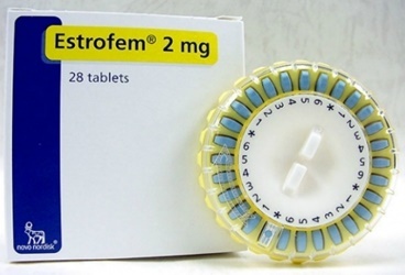 ESTROFEM 2 mg 28 tablet kutu görseli
