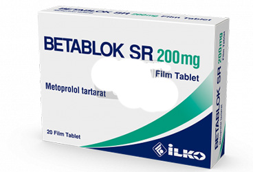 BETABLOK SR 200 mg 20 film tablet kutu görseli