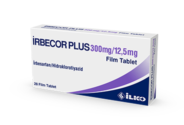 IRBECOR PLUS 300 mg /12.5 mg 28 film tablet kutu görseli