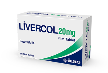 LIVERCOL 20 mg 90 film tablet kutu görseli