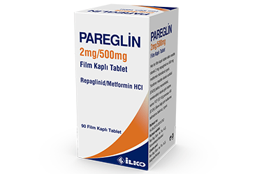PAREGLIN 2/500 mg 90 film tablet kutu görseli