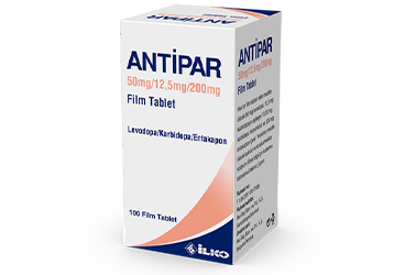 ANTIPAR 50/12.5/200 mg 100 film tablet kutu görseli
