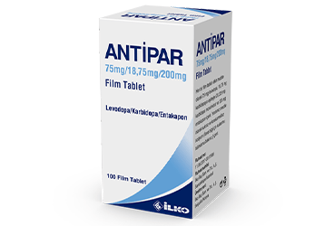 ANTIPAR 75/18.75/200 mg 100 film kaplı tablet kutu görseli