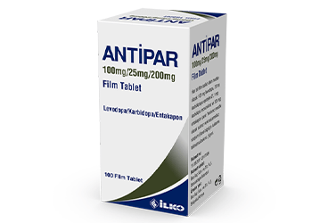 ANTIPAR 100/25/200 mg 100 film tablet kutu görseli