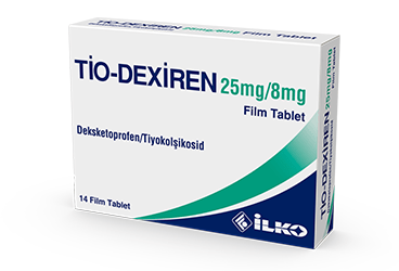 TIO-DEXIREN 25 mg/8 mg 14 film tablet kutu görseli