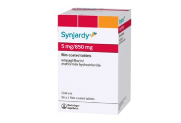 SYNJARDY 5mg/850 mg film kaplı tablet (60 adet) kutu görseli