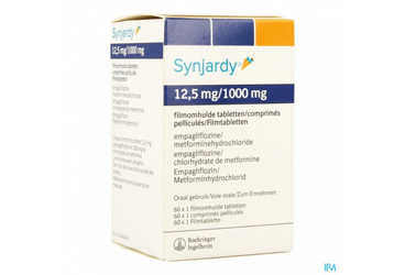 SYNJARDY 12.5mg/1000 mg film kaplı tablet (60 adet) kutu görseli