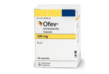 OFEV 100 mg 60 yumuşak kapsül kutu görseli
