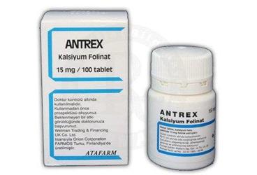 ANTREX 15 mg 100 tablet kutu görseli