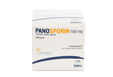PANOSPORIN 100 mg 50 yumuşak jelatin kapsül kutu görseli