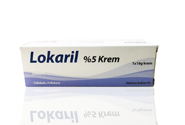 LOKARIL %5 krem (10 G) kutu görseli