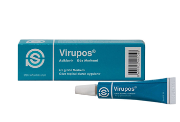 VIRUPOS 4.5 gr göz merhemi kutu görseli