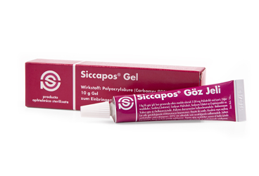 SICCAPOS 10 gr göz jeli kutu görseli