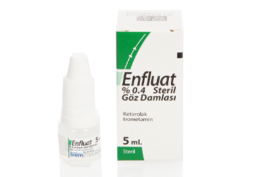 ENFLUAT %0.4 steril göz damlası 5 ml { Biem } kutu görseli