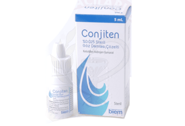 CONJITEN % 0.025 steril göz damlası 5 ml kutu görseli