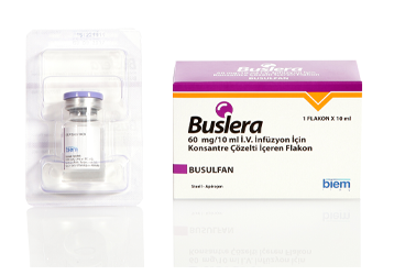 BUSLERA 60 mg/10 ml IV infüzyon için konsantre çözelti içeren 1 flakon kutu görseli