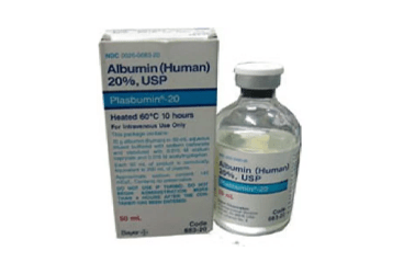 PLASBUMIN %20 50 ml 1 flakon kutu görseli