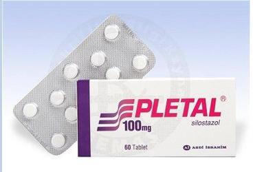 PLETAL 100 mg 60 tablet {8699704010150} kutu görseli