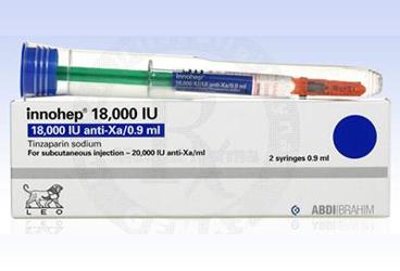 INNOHEP 20000 IU 0.9 ml 2 kullanıma hazır enjektör kutu görseli