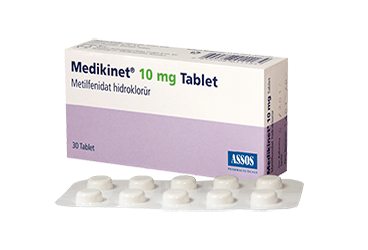 MEDIKINET 10 mg 30 tablet kutu görseli