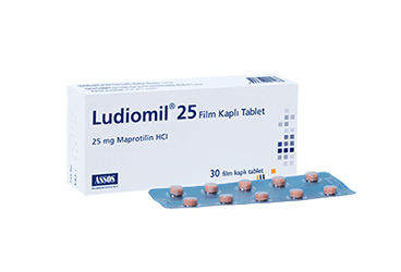 LUDIOMIL 25 mg 30 tablet kutu görseli
