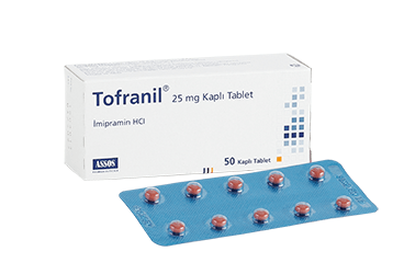 TOFRANIL 25 mg 100 draje kutu görseli
