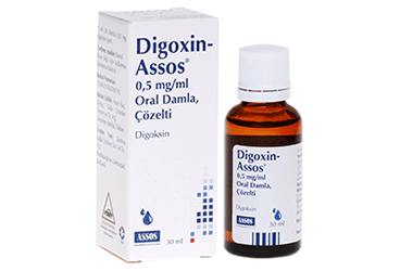 DIGOXIN ASSOS 0.5 mg/ml oral damla. çözelti (1 şişe) kutu görseli