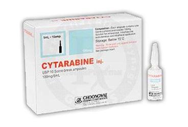 CYTARABINE 100 mg 10 ampül kutu görseli