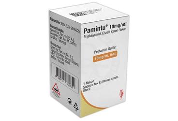 PAMINTU 10 mg/ml enjeksiyonluk çözelti içeren flakon ( 5 ml.1 flakon) kutu görseli