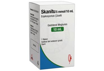 SKANITU 5 mmol/10 ml enjeksiyonluk çözelti (1 flakon) kutu görseli