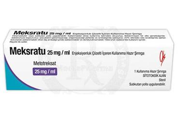 MEKSRATU 25 mg/1 ml enj. çöz. içeren kull.haz. 1 şırınga kutu görseli