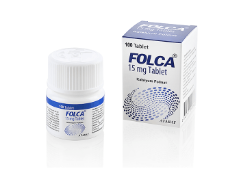 FOLCA 15 mg 20 tablet kutu görseli