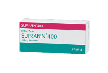 SUPRAFEN 400 mg 30 film tablet kutu görseli