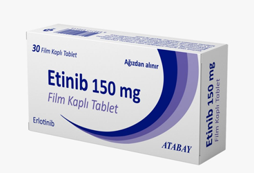 ETINIB 150 mg film kaplı tablet kutu görseli