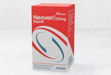 NEOVEN 225 mg kapsül (60 kapsül) kutu görseli