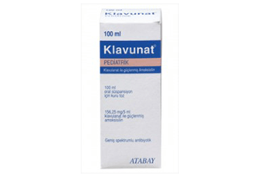 KLAVUNAT 156.25 mg 100 ml süspansiyon kutu görseli