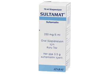 SULTAMAT 250 mg 70 ml süspansiyon kutu görseli