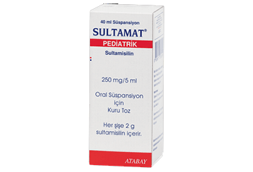 SULTAMAT 250 mg 40 ml süspansiyon kutu görseli
