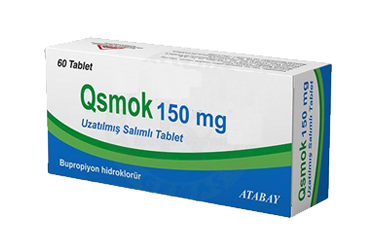 QSMOK 150 mg uzatılmış salınımlı tablet kutu görseli