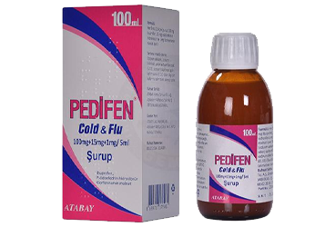 PEDIFEN COLD & FLU 100 ml şurup kutu görseli