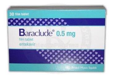BARACLUDE 0.5 mg 30 film tablet kutu görseli