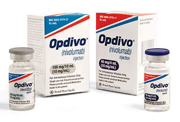 OPDIVO 40 mg/4ML IV inf. çöz. kons. içeren 1 flakon kutu görseli