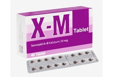 X-M 20 mg 40 tablet kutu görseli