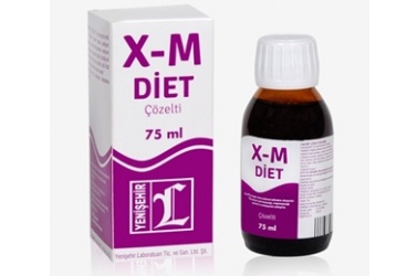 X-M DIET solüsyon 0.15 gr 75 ml kutu görseli
