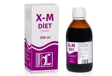 X-M DIET solüsyon 0.50 gr 250 ml kutu görseli