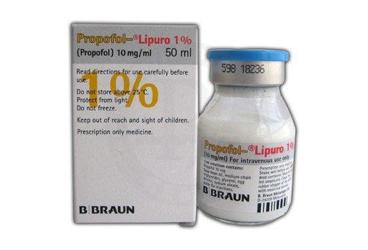 PROPOFOL-LIPURO %1 10 mg/ml infüzyonluk veya enjeksiyonluk emülsiyon içeren 50 ml flakon kutu görseli